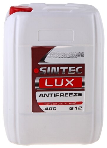 Антифриз SINTEC LUX G12, - фото 3