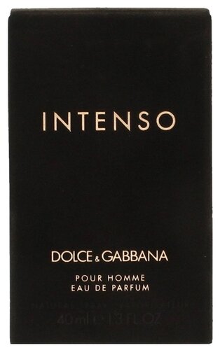 Парфюмерная вода DOLCE & GABBANA Dolce&Gabbana pour Homme Intenso - фото 2
