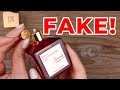 Видео - FAKE fragrance Baccarat Rouge 540 DON&#39;T GET SCAMMED (Looks Like $393 Original)