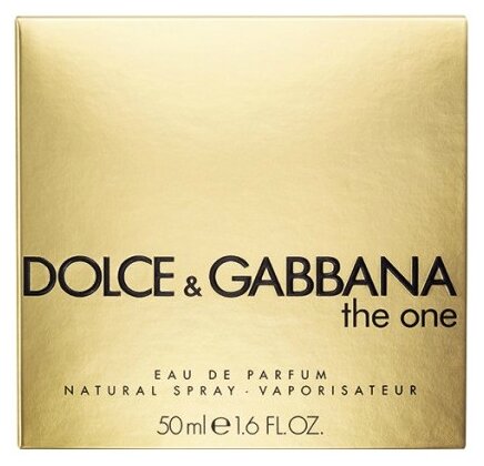 Парфюмерная вода DOLCE & GABBANA The One for Women - фото 4