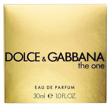 Парфюмерная вода DOLCE & GABBANA The One for Women - фото 2