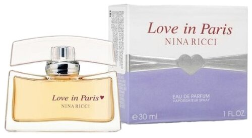 Парфюмерная вода NINA RICCI Love in Paris - фото 1