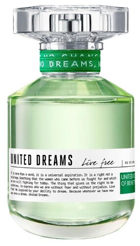 Туалетная вода UNITED COLORS OF BENETTON United Dreams Live Free - фото 3