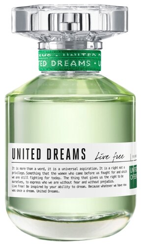 Туалетная вода UNITED COLORS OF BENETTON United Dreams Live Free - фото 1