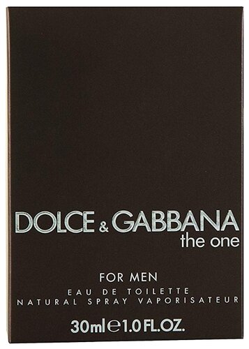 Туалетная вода DOLCE & GABBANA The One for Men - фото 2