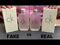 Видео - Fake vs Real Calvin Klein CK One Unisex Perfume 200 ml