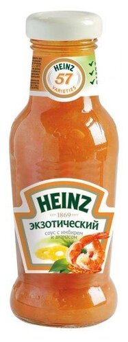 Соус Heinz Экзотический с имбирем и ананасом, 250 мл - фото 1