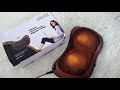 Видео - Массажная подушка с инфракрасным подогревом Massager Pillow FP - 8028 &quot;Car&amp;Home&quot;