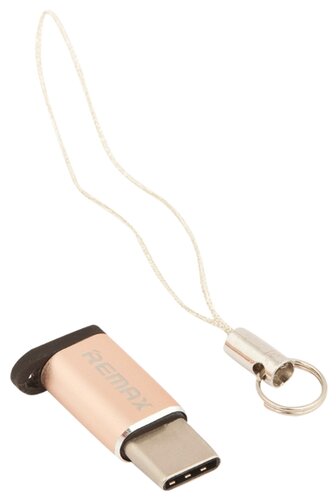 Переходник Remax Feliz microUSB - USB Type-C (RA-USB1) - фото 1
