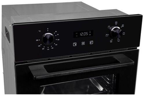 Духовой шкаф электрический Zigmund & Shtain E 145 B, 45 см, черный - фото 4