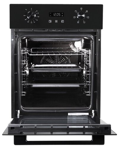 Духовой шкаф электрический Zigmund & Shtain E 145 B, 45 см, черный - фото 2