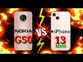 Видео - NOKIA G50 VS IPHONE 13 MINI Which is BEST?