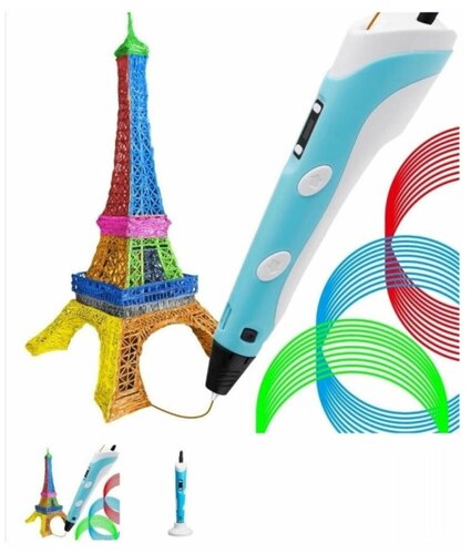 3D ручка «3D Pen-2» поколение с дисплеем (3Д ручка ПЭН 2) - фото 5
