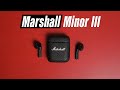 Видео - Marshall Minor III — стильные TWS-наушники для тяжелой музыки и не только!