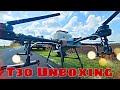 Видео - Drone Pertanian DJI Agras T30 (#1 DRONE SPRAYER FOR FIELDS AND TREES)