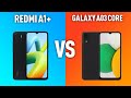 Видео - Xiaomi Redmi A1+ vs Samsung Galaxy A03 Core. Сравнение - кто лучше в бюджетном ценовом сегменте?