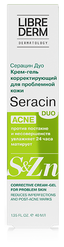 Librederm Seracin Duo крем-гель корректирующий для проблемной кожи - фото 2