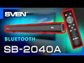 Видео - Видео распаковка SVEN SB-2040A 📦 Саундбар с цифровым HDMI (ARC) входом.