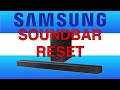 Видео - Samsung Soundbar reset ARC not working fix