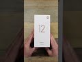 Видео - Xiaomi 12 Unboxing #Shorts