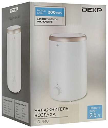 Увлажнитель воздуха DEXP HD-340 - фото 3