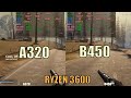 Видео - AMD B450 vs A320 Motherboard - Ryzen 3600