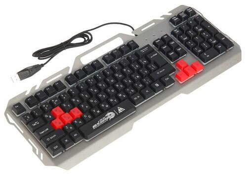 Клавиатура Xtrikeme KB-501 Grey USB - фото 1