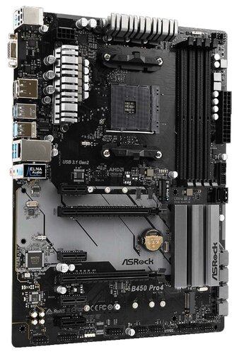 Материнская плата ASRock B450 Pro4 - фото 3