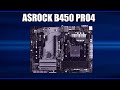 Видео - Материнская плата ASRock B450 Pro4