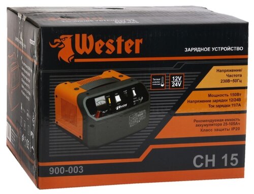 Зарядное устройство Wester CH15 - фото 4