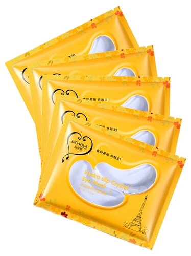 BioAqua Гидрогелевые маски-патчи для глаз с коллагеном Crystal Collagen Eye Mask - фото 5
