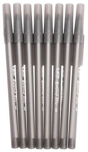 BIC Набор шариковых ручек Round Stick Classic, 0.32 (928497/928498) - фото 4