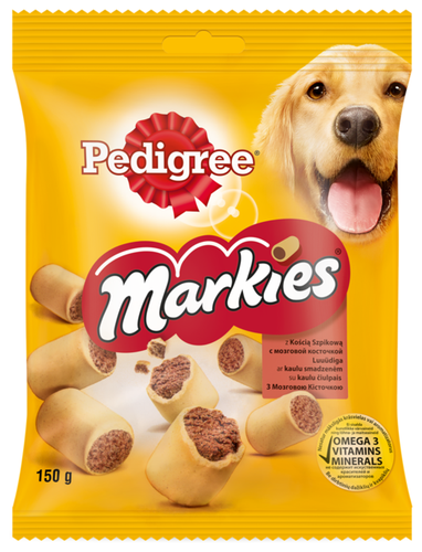 Лакомство для собак Pedigree Markies мясное печенье - фото 1