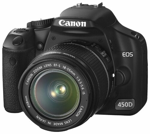 Фотоаппарат Canon EOS 450D Kit - фото 1