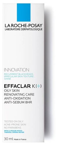 La Roche-Posay Корректирующая эмульсия для жирной кожи EFFACLAR K(+) - фото 2