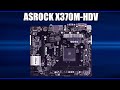 Видео - Материнская плата ASRock X370M-HDV