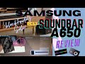 Видео - SAMSUNG SOUNDBAR A650 REVIEW