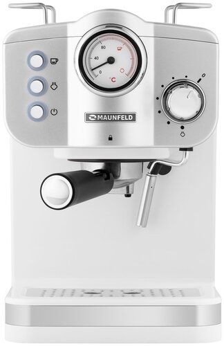 Кофеварка рожковая MAUNFELD MF-735WH PRO - фото 4