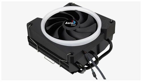 Кулер AEROCOOL Cylon 3H (TDP 125W, Al 120mm, 600-1800rpm, 13.3-24.3dBA, 24.1-60.8CFM, 4pin PWM) - фото 3