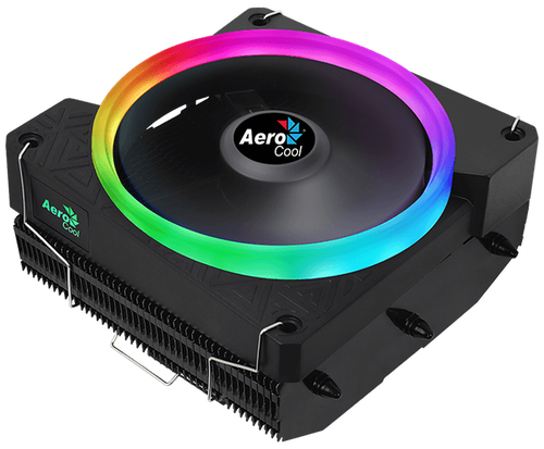 Кулер AEROCOOL Cylon 3H (TDP 125W, Al 120mm, 600-1800rpm, 13.3-24.3dBA, 24.1-60.8CFM, 4pin PWM) - фото 1