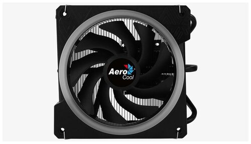 Кулер AEROCOOL Cylon 3H (TDP 125W, Al 120mm, 600-1800rpm, 13.3-24.3dBA, 24.1-60.8CFM, 4pin PWM) - фото 2
