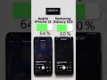 Видео - iPhone 13 vs. Samsung Galaxy S22 Battery Test 🔋Subscribe for more 🫡