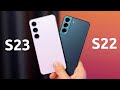 Видео - Samsung Galaxy S23 ПРОТИВ Galaxy S22 - Что изменилось? Какой смартфон выбрать в 2023 году?