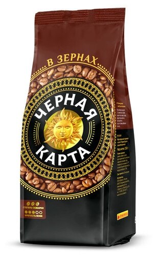 Кофе в зернах Черная Карта - фото 1