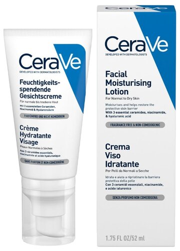 CeraVe Facial Moisturising Lotion Увлажняющий лосьон для лица - фото 1