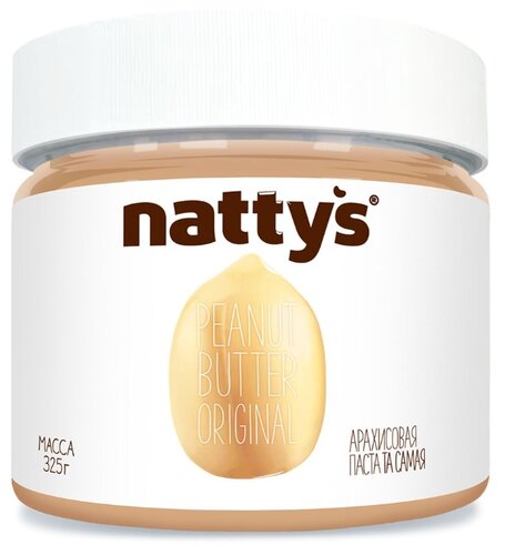 Nattys Паста Арахисовая Original - фото 4