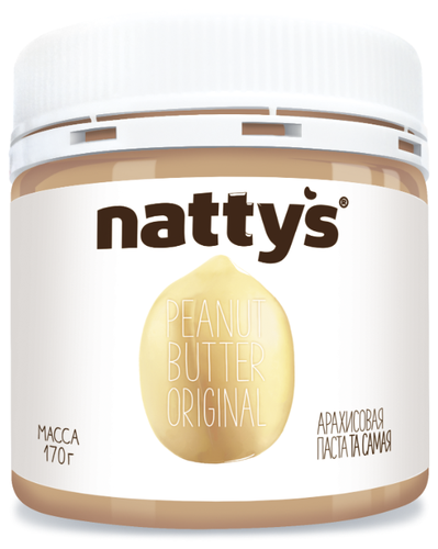 Nattys Паста Арахисовая Original - фото 2