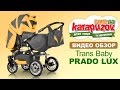 Видео - Универсальная коляска трансформер Prado Lux Trans Baby ( Прадо люкс)