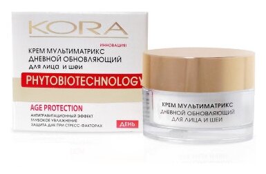 Kora Phytobiotechnology Крем Мультиматрикс дневной обновляющий для лица и шеи - фото 1