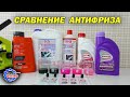 Видео - Антифриз Sintec Multifreeze G 12 - Coolstream JPN - Liqui Moly KFS 11 KFS 12 plus - Сравнение